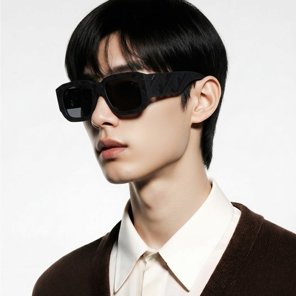 Fendi Other - New FE40113i 02A FENDI FE40113I Shadow rectangle-frame acetate sunglasses